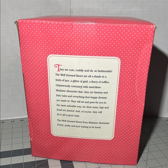 Madame Alexander Aladdin’s Princess Bear in Purple and Gold - Picture 2 of 7